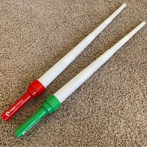 Set of 2 Toy “Lightsabers”